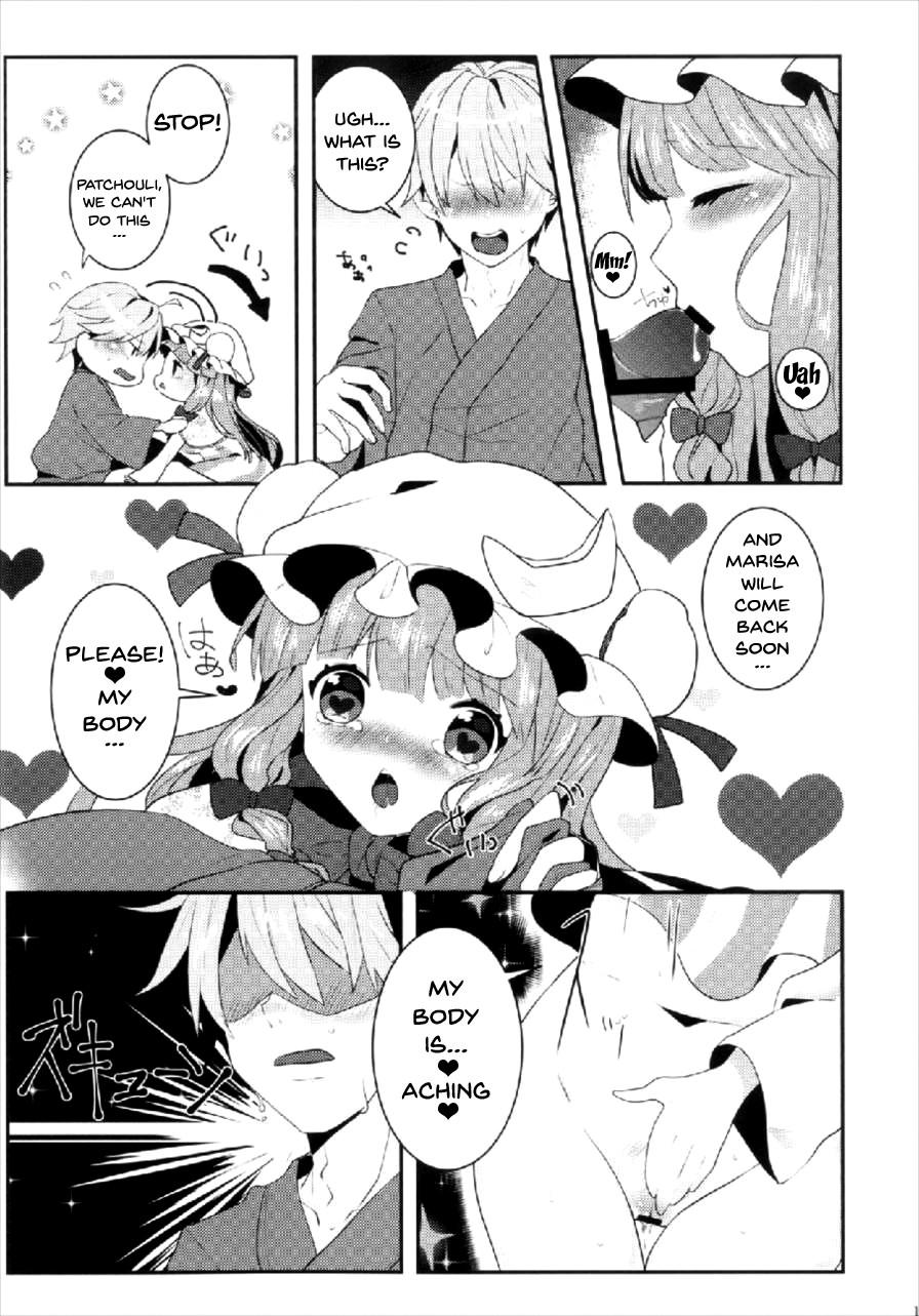 Hentai Manga Comic-Patchouli the Lewd Witch With Her Dirty Illusions-Read-10